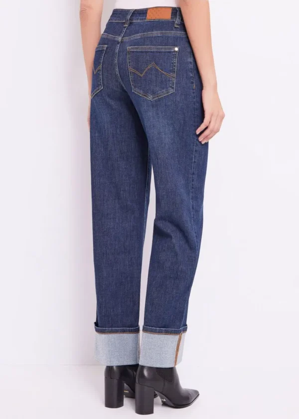 PANTALON JEANS CON VUELTA - Imagen 4