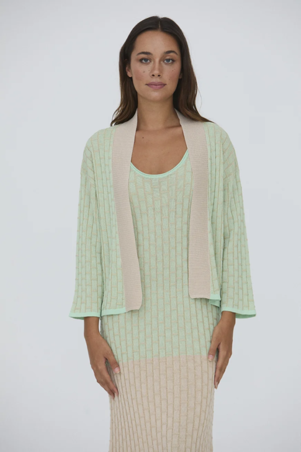 chaqueta de jacquard